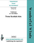 WBT002 Three Scottish Airs - Traditional (PDF DOWNLOAD)