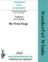 WBX002 We Three Kings - Traditional (PDF DOWNLOAD)