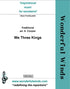WBX002a We Three Kings - Traditional